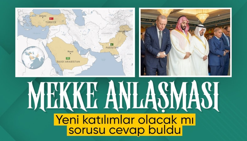Cevdet Yılmaz: Mekke Anlaşması'na yeni ülkeler katılabilir
