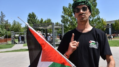 Filistin Konvoyu'na katılan Fransız aktivist Müslüman oldu