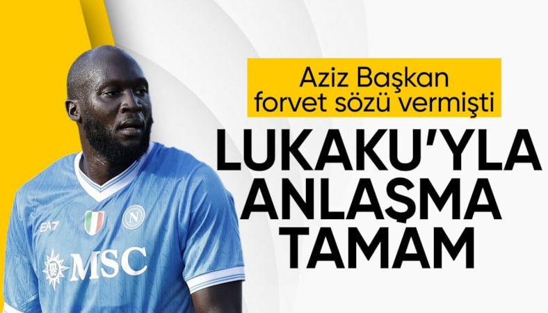 Fenerbahçe, Romelu Lukaku ile anlaşmaya vardı