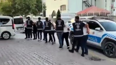 Konya'da kar maskeleriyle araç soydular: 5 tutuklama