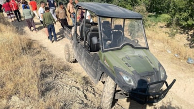 Malatya'da şarampole devrilen UTV'nin sürücüsü hayatını kaybetti