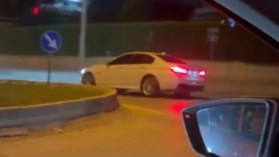 Bursa’da drift atan sürücünün ehliyeti iptal edildi