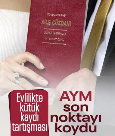 AYM'den evlenen kadınların nüfus kaydına ilişkin kritik karar