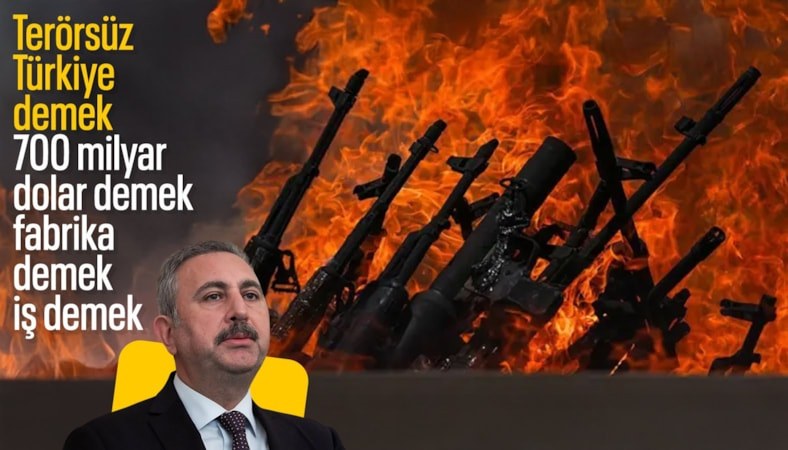 Abdulhamit Gül, terörün maliyetini değerlendirdi: Türkiye'nin 30 defa yeniden inşa edilmesi demek
