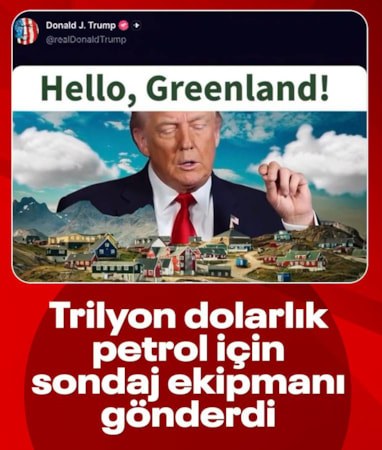 Grönland'dan Trump bağlantılı şirkete sondaj uyarısı