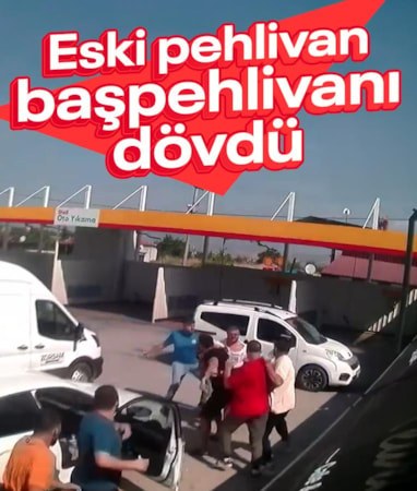 Tokat'ta başpehlivan akaryakıt istasyonunda darbedildi