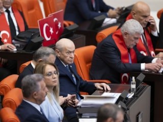 Devlet Bahçeli ve Müsavat Dervişoğlu TBMM Genel Kurulu'nda selamlaşmadı