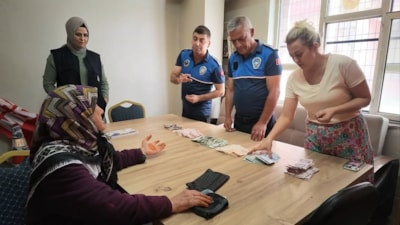 Kırıkkale'de dilenci kadının üzerinden 25 bin TL çıktı