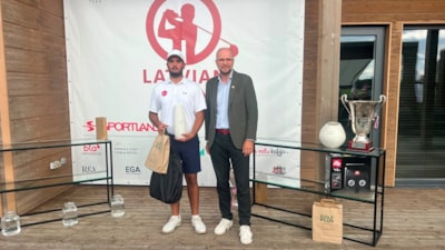 Milli golfçüler, Letonya'da 2 gümüş madalya aldı
