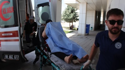 Aksaray'da evinde otururken rastgele açılan ateşle yaralandı