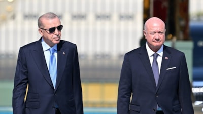 Cumhurbaşkanı Erdoğan Avusturya Şansölyesi Stocker'ı Beştepe'de karşıladı