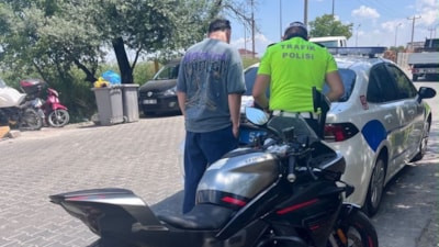 Bolu'da tek tekerle gitmenin bedeli 46 bin lira oldu
