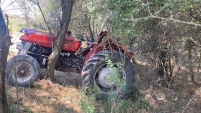 Kütahya'da traktörün altında kalan Kıbrıs gazisi hayatını kaybetti