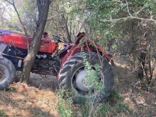 Kütahya'da traktörün altında kalan Kıbrıs gazisi hayatını kaybetti