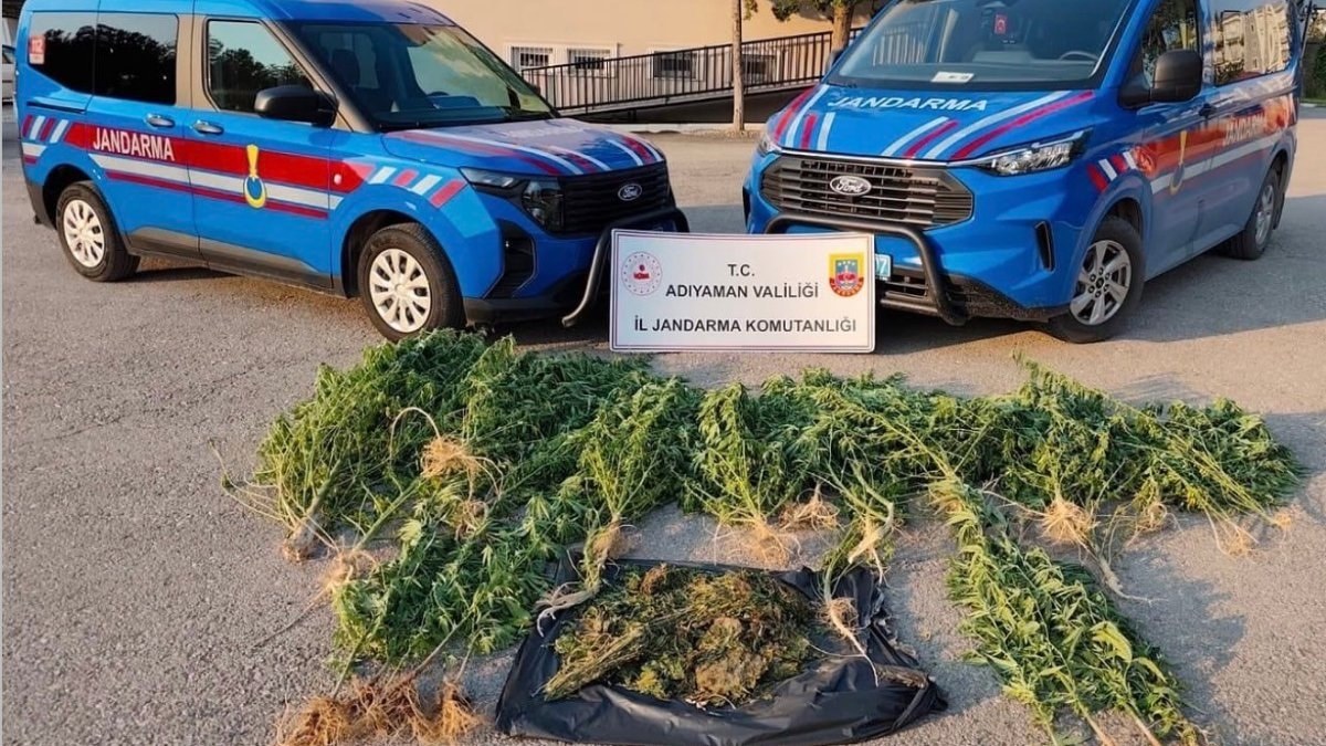 Adıyaman'da uyuşturucu operasyonu