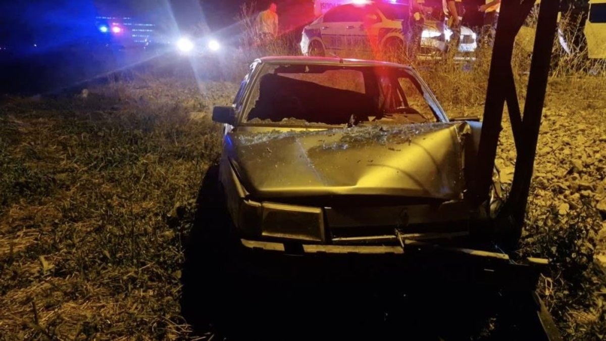 Çorum'da kazada yaralanan sürücü alkollü çıktı