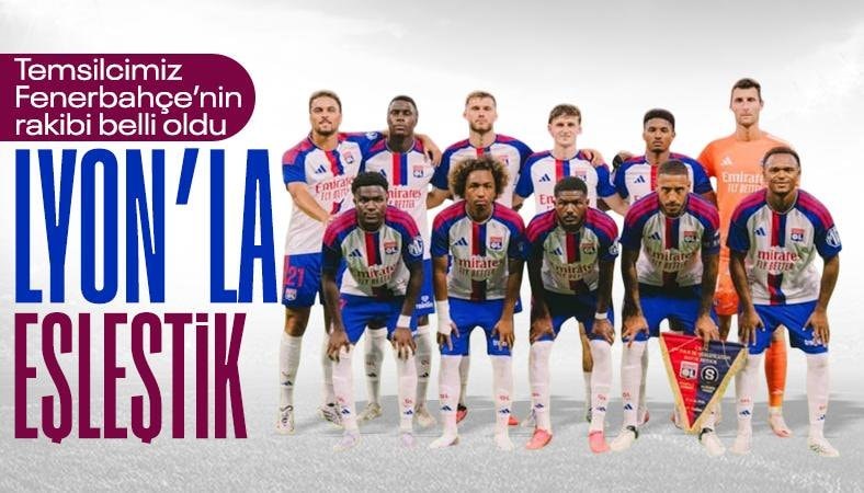 Fenerbahçe'nin Devler Ligi'ndeki rakibi Lyon oldu