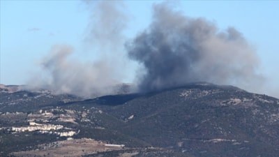 İsrail, Lübnan'ın ormanlarını da yok ediyor