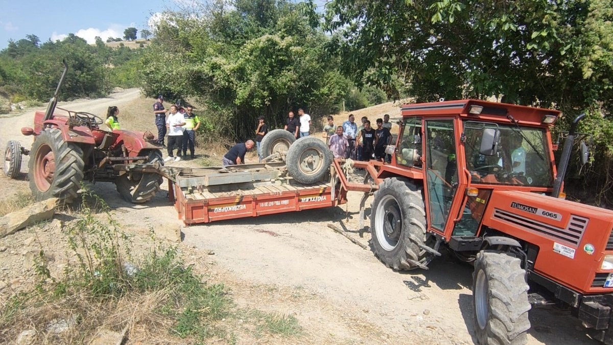 Samsun’da traktör faciası: 1 kişi hayatını kaybetti, 3’ü çocuk 7 kişi yaralandı