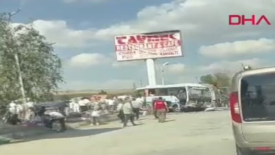 Ankara'da halk otobüsü ile kamyon çarpıştı: Çok sayıda yaralı var