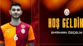 Galatasaray'da Emirhan Özçelik ile 1 yıllık sözleşme imzalandı