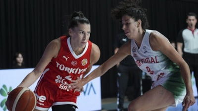 A Milli Kadın Basketbol Takımı, hazırlık maçında Portekiz'i yendi