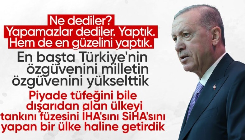 AK Parti 25 yaşında: Cumhurbaşkanı Erdoğan programda konuşuyor