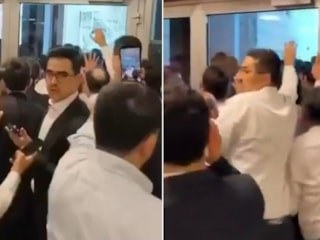 Süleymancılar ile polis ekipleri arasında arbede: Barikat oluşturdular