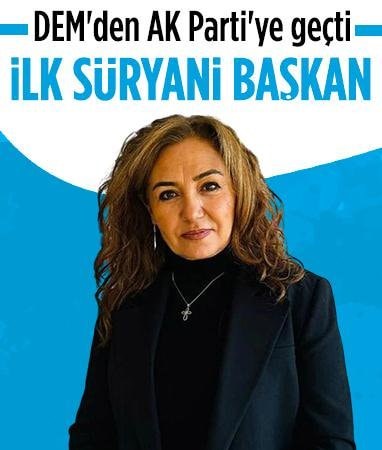 Şırnak'ın İdil Belediye Başkanı Türkan Kayır AK Parti'ye geçti
