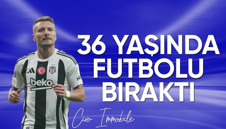 Ciro Immobile, futbolculuk kariyerine son verdi