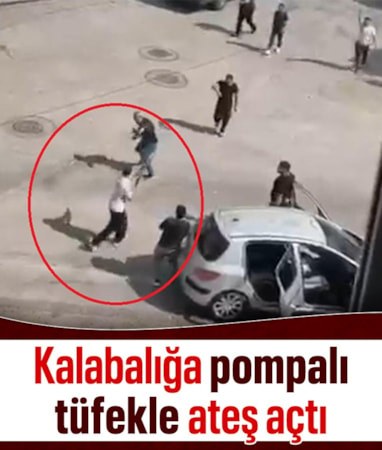 Ankara'da kalabalığa pompalı tüfekle ateş açıldı