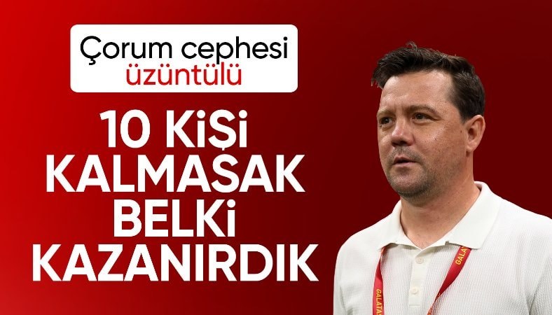 Uğur Uçar: 10 kişi kalmasak belki kazanırdık