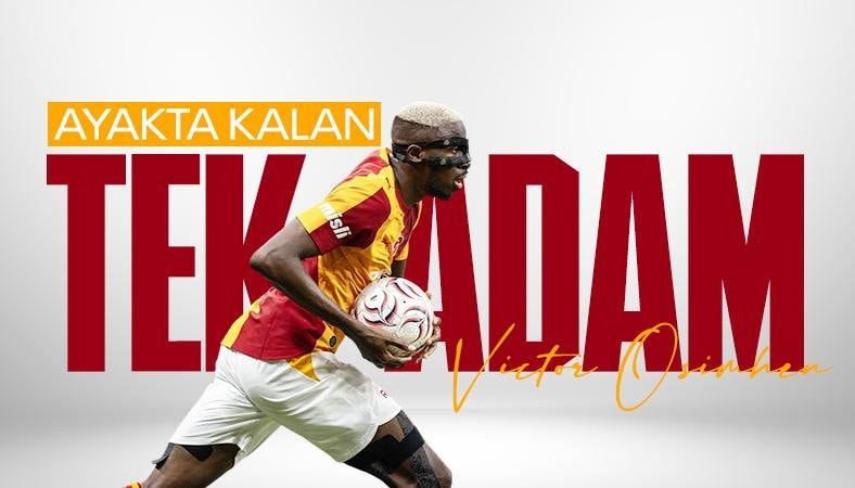 Galatasaray'ı kurtaran isim oldu: Victor Osimhen...