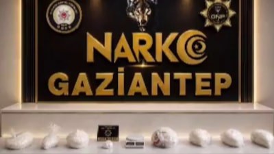 Gaziantep'te 7 kilo uyuşturucu ele geçirildi: 2 gözaltı
