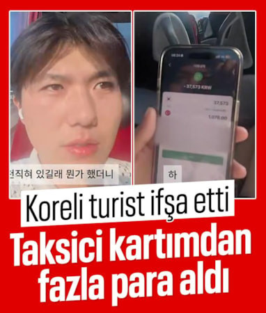 İstanbul'da uygulamadan ödeme almayan taksici, turistin kartından fazla para çekti