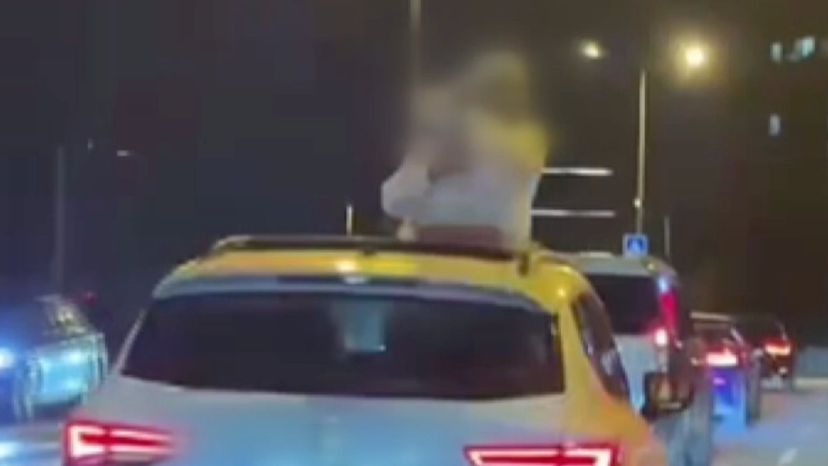 İstanbul'da trafikteki şova 3 bin 500 TL ceza