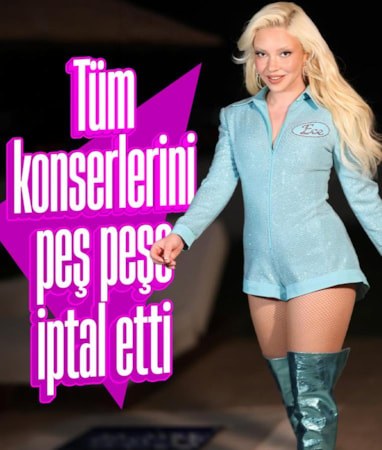 Hamile olduğu iddiaları vardı! Ece Seçkin konserlerini iptal etti