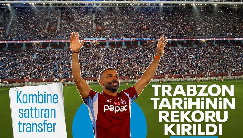 Trabzonspor'dan kombine satış rekoru