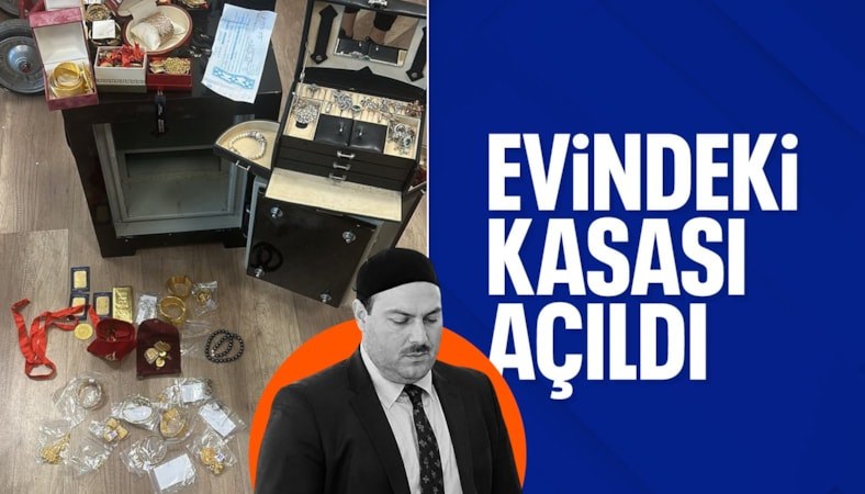 Alihan Kuriş'in evindeki kasadan servet çıktı