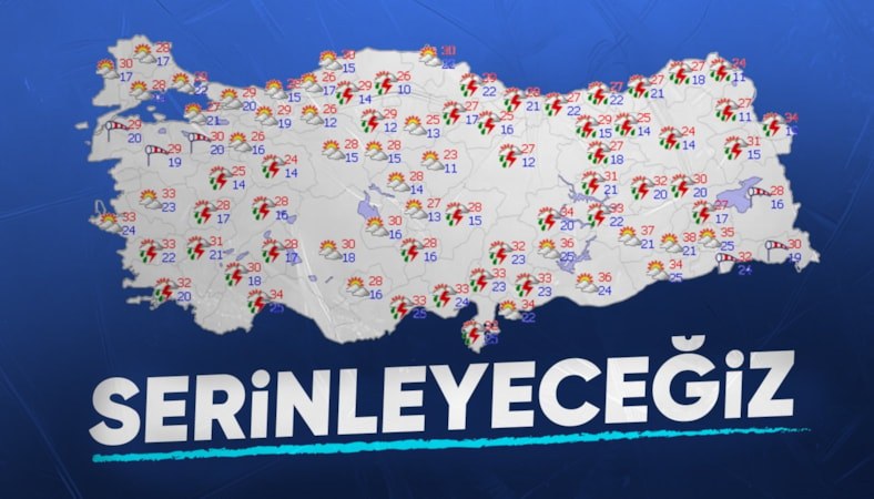 Yağış geliyor: Meteoroloji'den 11 il için sağanak uyarısı
