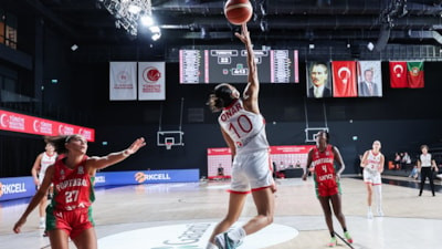 A Milli Kadın Basketbol Takımı, hazırlık maçında Portekiz'i mağlup etti
