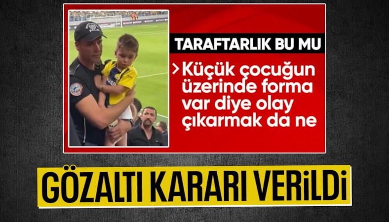 Gençlerbirliği-Fenerbahçe maçında tepki çeken olayla ilgili gözaltı kararı