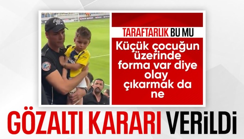 Gençlerbirliği-Fenerbahçe maçında tepki çeken olayla ilgili gözaltı kararı