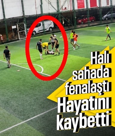 İstanbul'da halı sahada fenalaşarak hayatını kaybetti