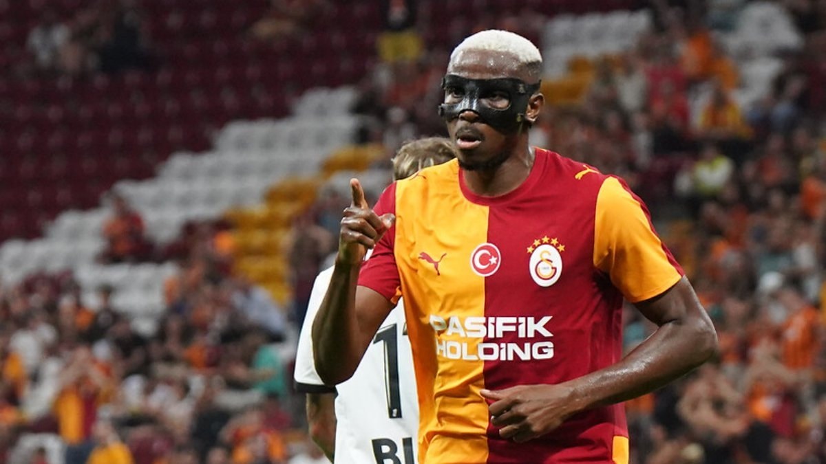 Victor Osimhen'den Galatasaray'ın basketbol takımına transfer katkısı