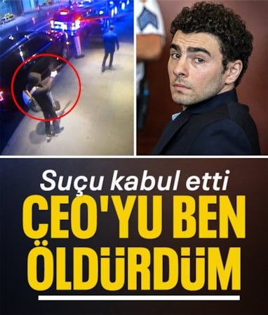 Luigi Mangione'den itiraf geldi: CEO'yu ben öldürdüm