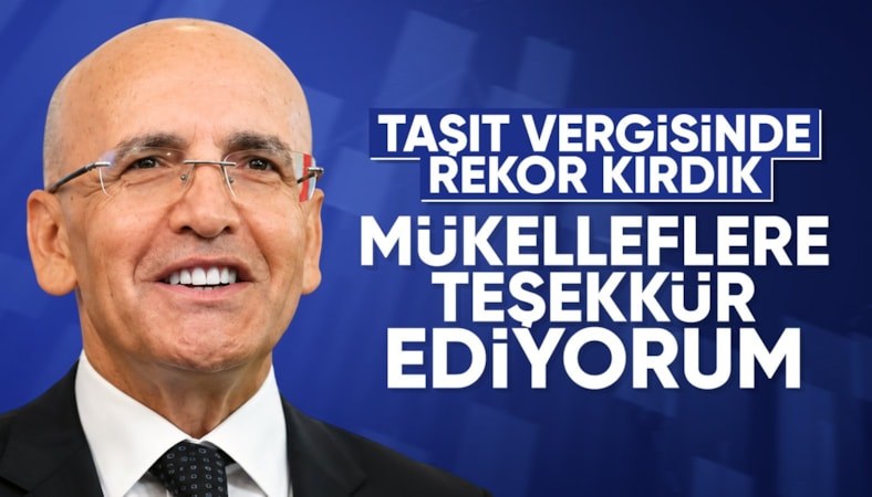 Mehmet Şimşek: Taşıt vergisinde rekor kırdık