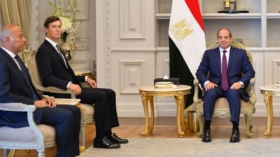 Donald Trump'ın damadı, Mısır Cumhurbaşkanı Sisi ile görüştü