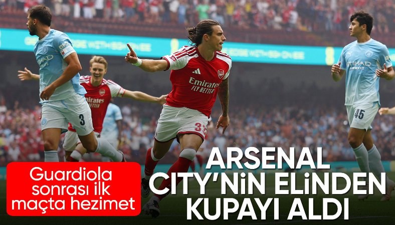 Arsenal, Community Shield'da mutlu sona ulaştı