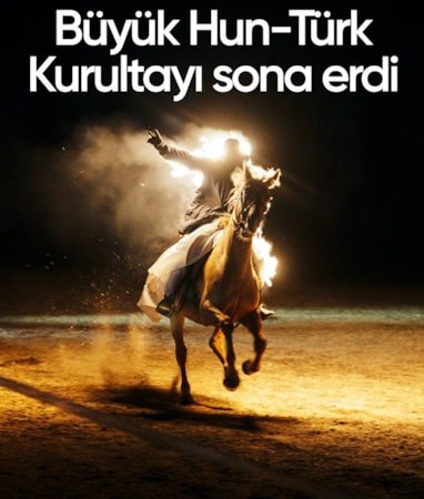 Büyük Hun-Türk Kurultayı'na son gününde de yoğun ilgi